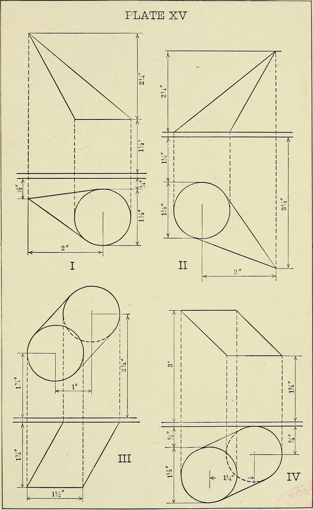 An illustration from Shades and shadows, 1921, leaf 128