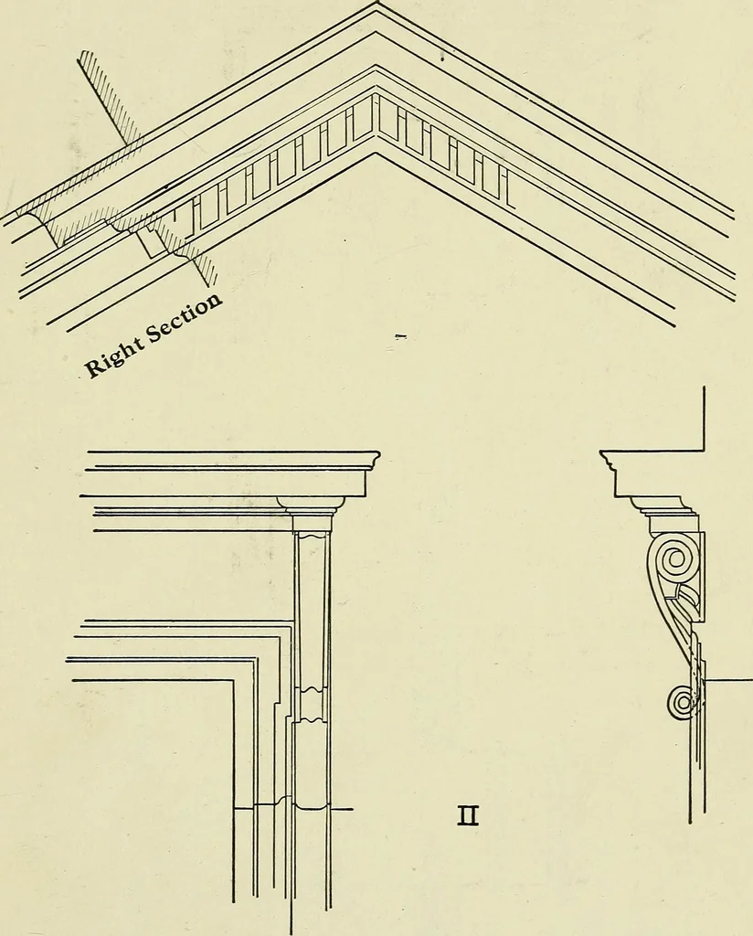 An illustration from Shades and shadows, 1921, leaf 134