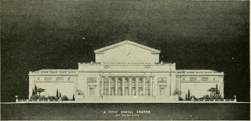 An illustration from Shades and shadows, 1921, leaf 142