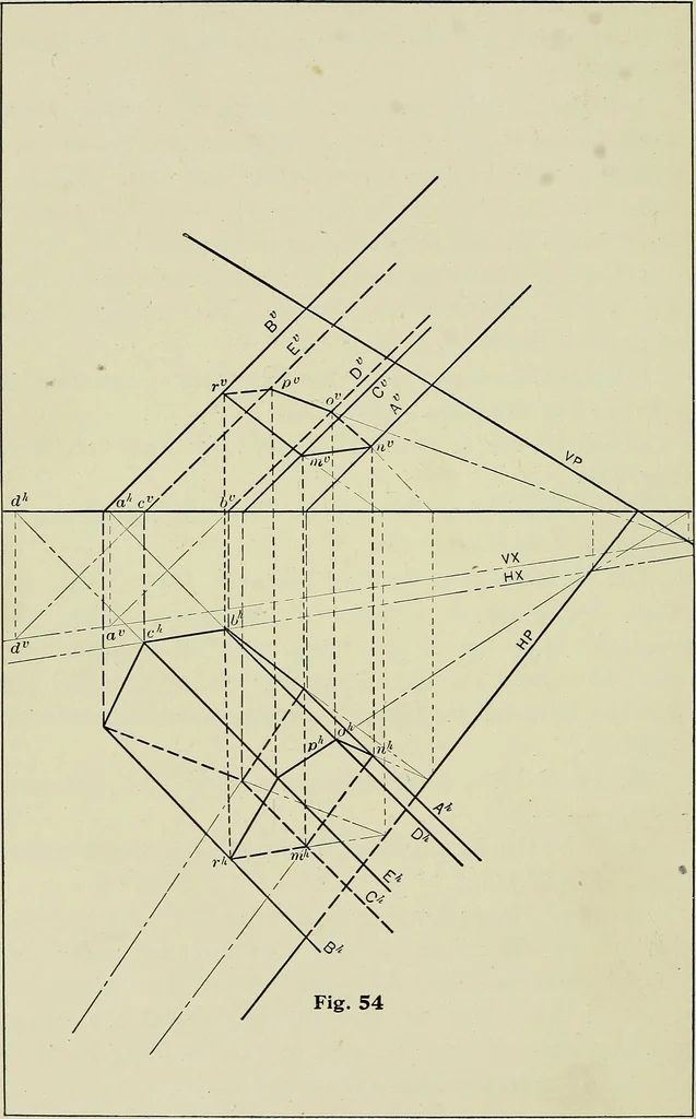 An illustration from Shades and shadows, 1921, leaf 41