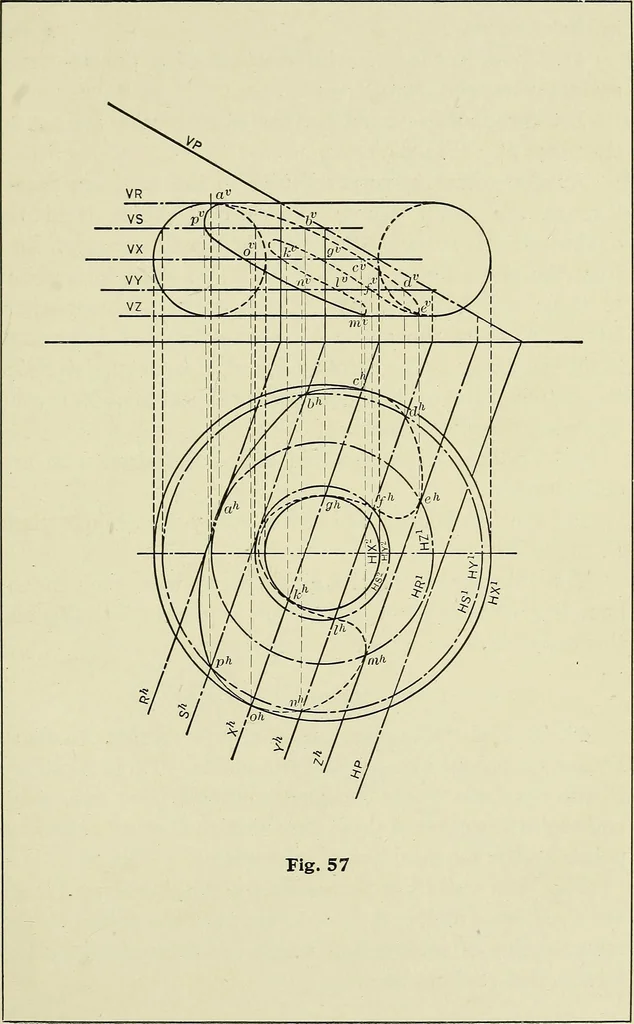 An illustration from Shades and shadows, 1921, leaf 44