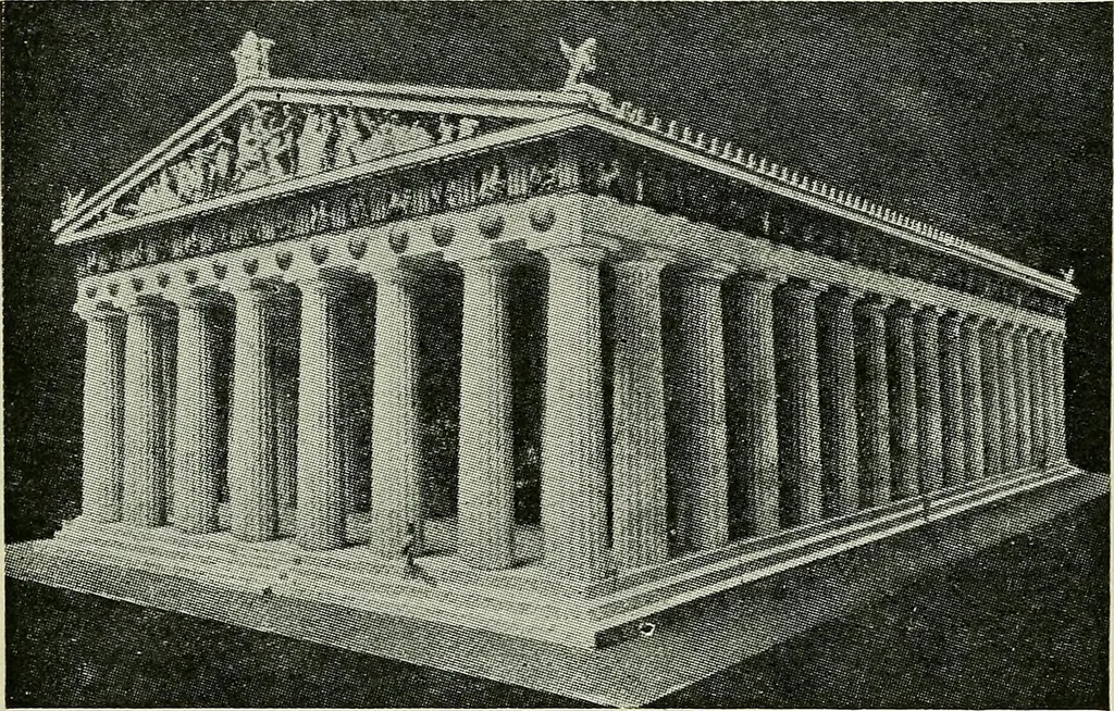An illustration from Shades and shadows, 1921, leaf 63