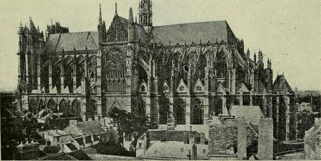 An illustration from Shades and shadows, 1921, leaf 63