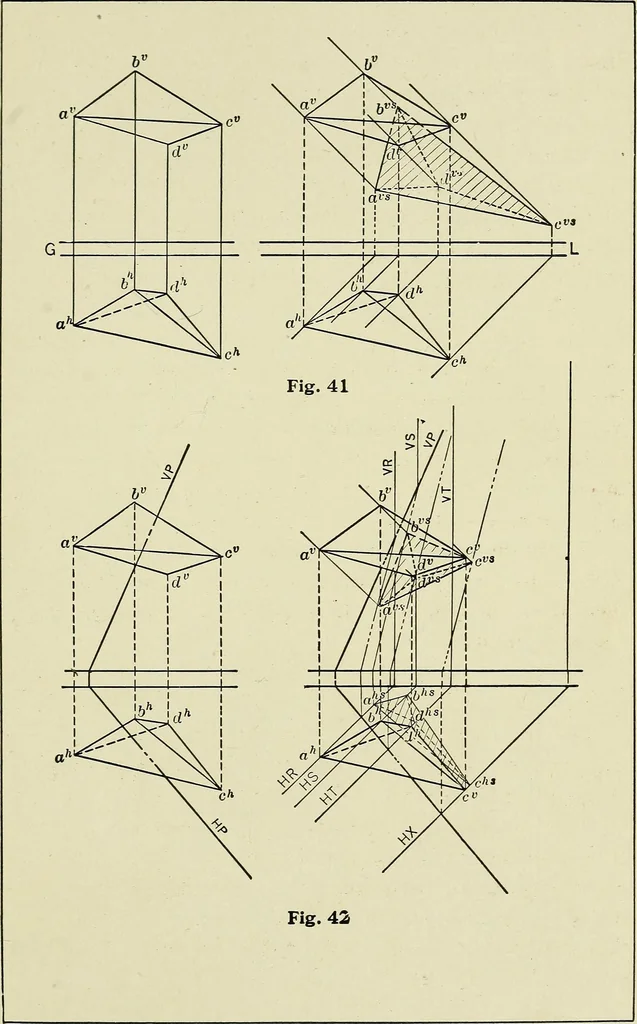An illustration from Shades and shadows, 1921, leaf 94