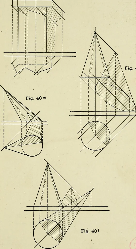 An illustration from Shades and shadows, 1921, leaf 98