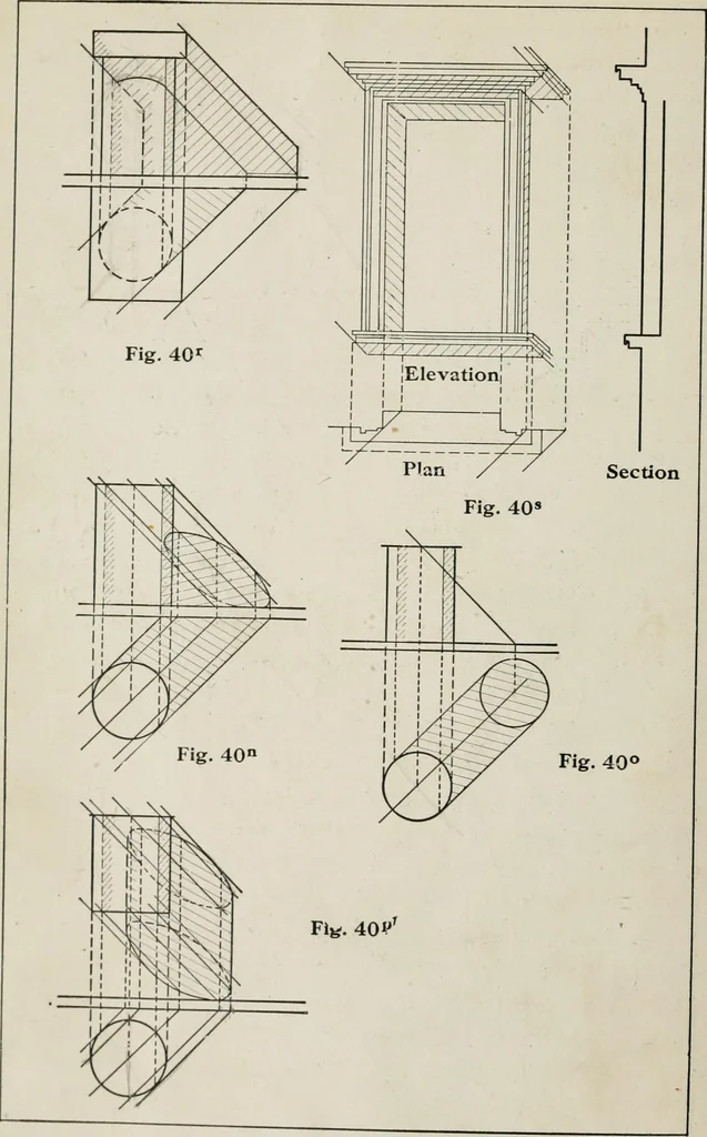 An illustration from Shades and shadows, 1921, leaf 101
