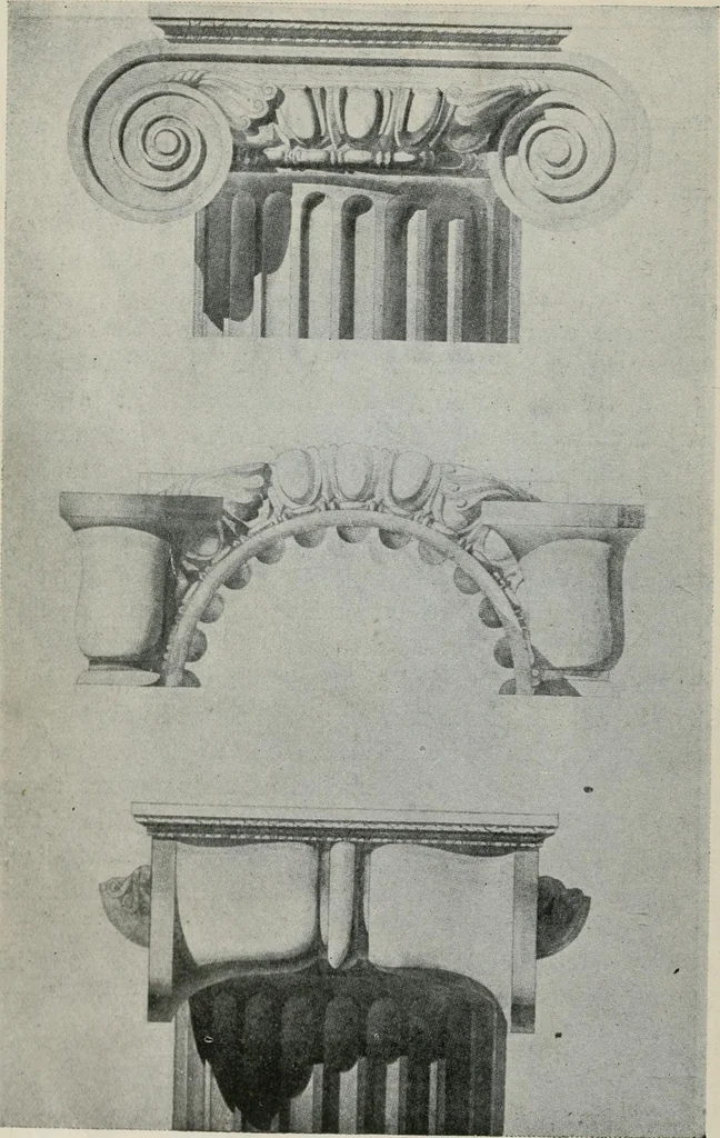 An illustration from Shades and shadows, 1921, leaf 107