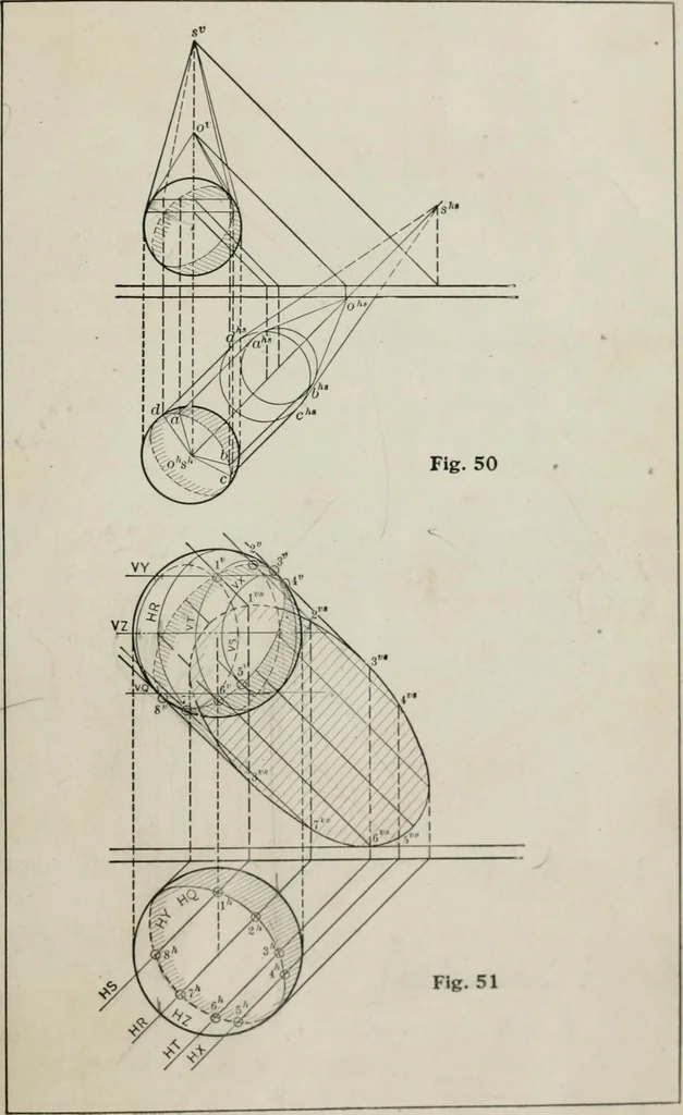 An illustration from Shades and shadows, 1921, leaf 110