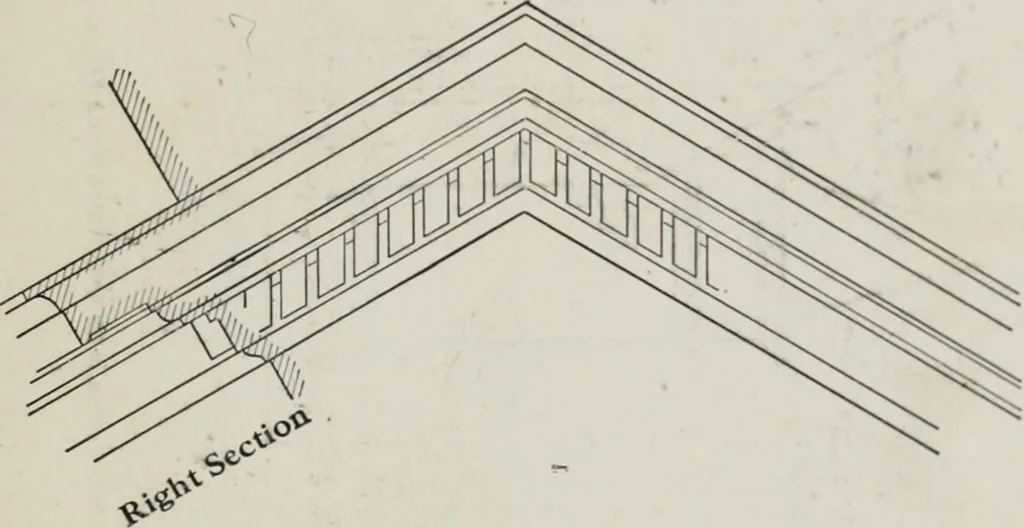 An illustration from Shades and shadows, 1921, leaf 136