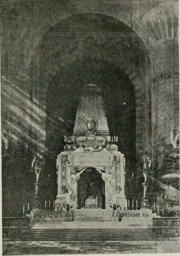An illustration from Shades and shadows, 1921, leaf 142