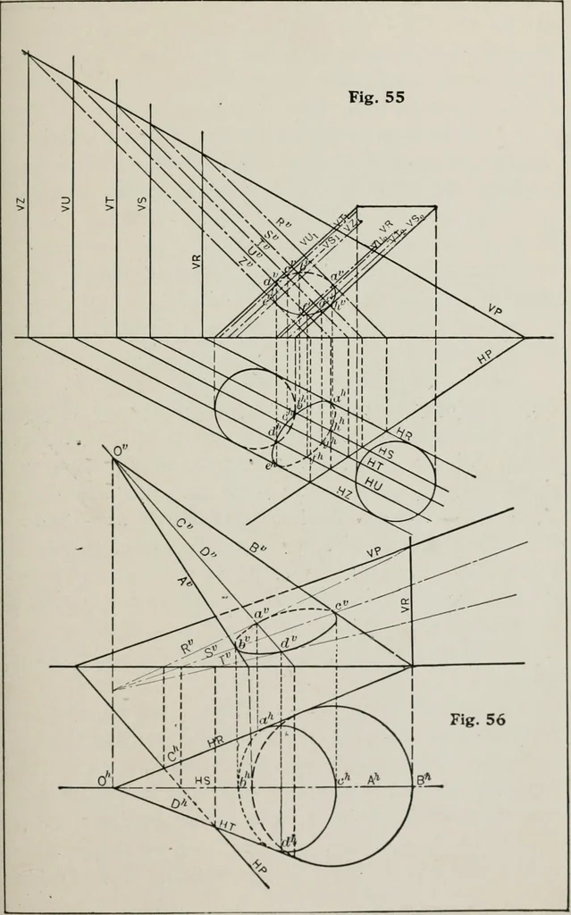 An illustration from Shades and shadows, 1921, leaf 44