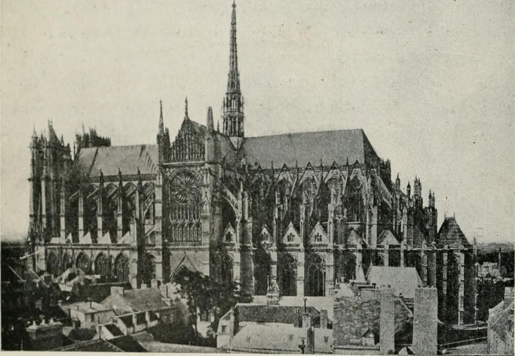 An illustration from Shades and shadows, 1921, leaf 65