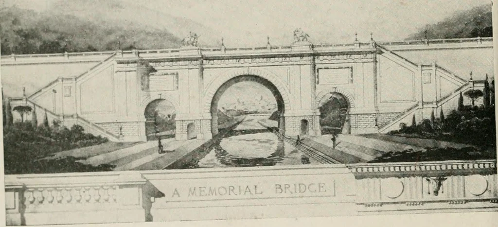 An illustration from Shades and shadows, 1921, leaf 7