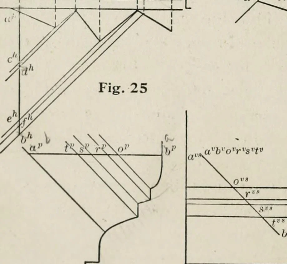 An illustration from Shades and shadows, 1921, leaf 81