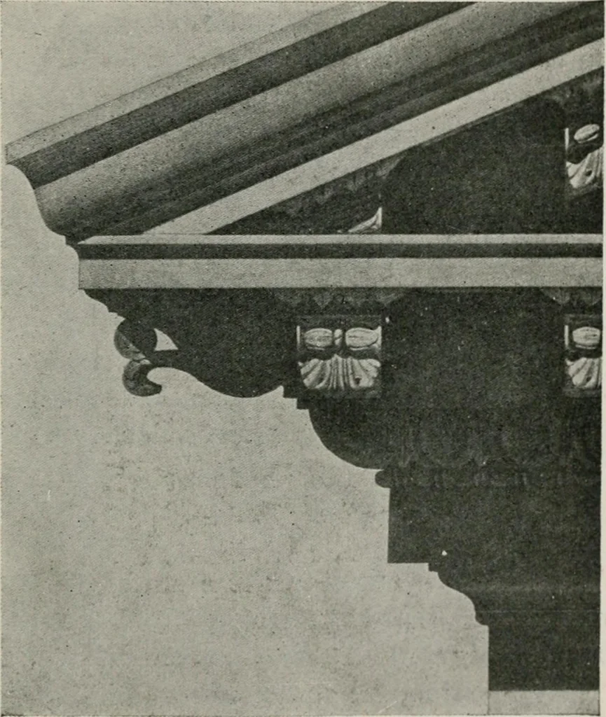 An illustration from Shades and shadows, 1921, leaf 84