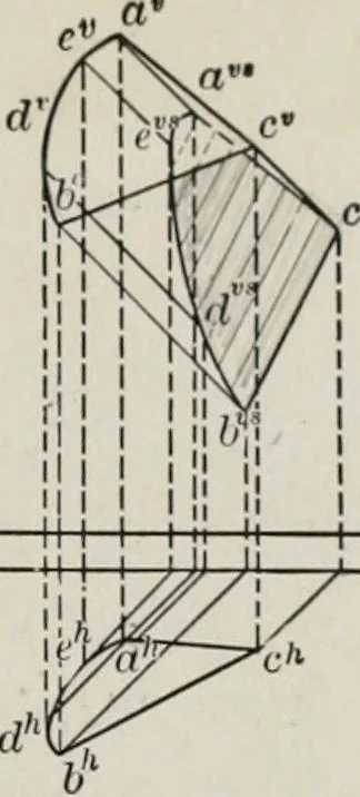 An illustration from Shades and shadows, 1921, leaf 92