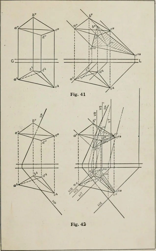 An illustration from Shades and shadows, 1921, leaf 96