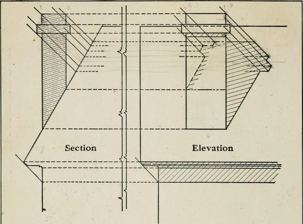 An illustration from Shades and shadows, 1921, leaf 99