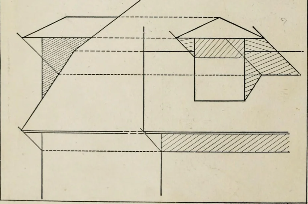 An illustration from Shades and shadows, 1921, leaf 99