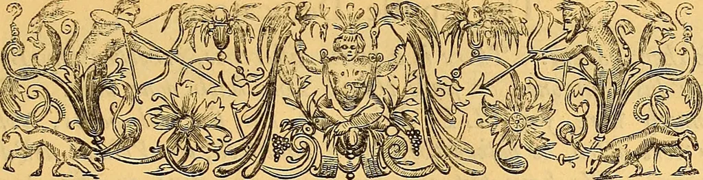 An illustration from Shakespeare as put forth in 1623. A reprint of Mr. William Shakespeares Comedies, Histories, & Tragedies. Published according to the True Original Copies, 1623, leaf 12