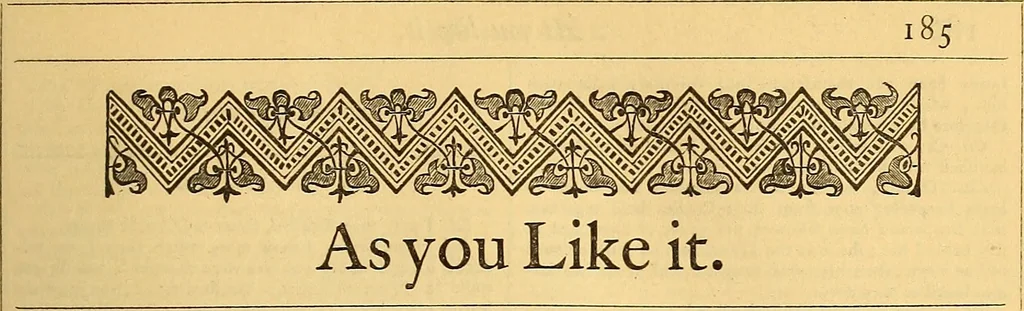 An illustration from Shakespeare as put forth in 1623. A reprint of Mr. William Shakespeares Comedies, Histories, & Tragedies. Published according to the True Original Copies, 1623, leaf 210