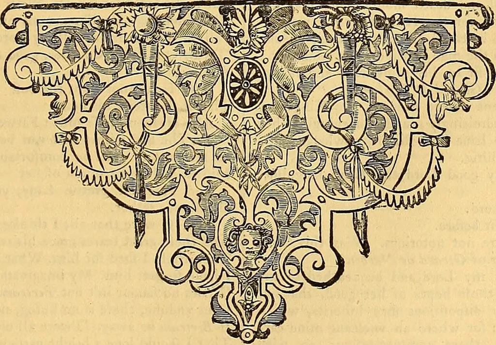 An illustration from Shakespeare as put forth in 1623. A reprint of Mr. William Shakespeares Comedies, Histories, & Tragedies. Published according to the True Original Copies, 1623, leaf 254