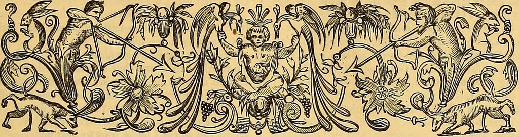 An illustration from Shakespeare as put forth in 1623. A reprint of Mr. William Shakespeares Comedies, Histories, & Tragedies. Published according to the True Original Copies, 1623, leaf 26