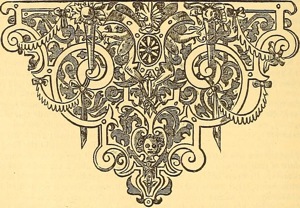 An illustration from Shakespeare as put forth in 1623. A reprint of Mr. William Shakespeares Comedies, Histories, & Tragedies. Published according to the True Original Copies, 1623, leaf 279