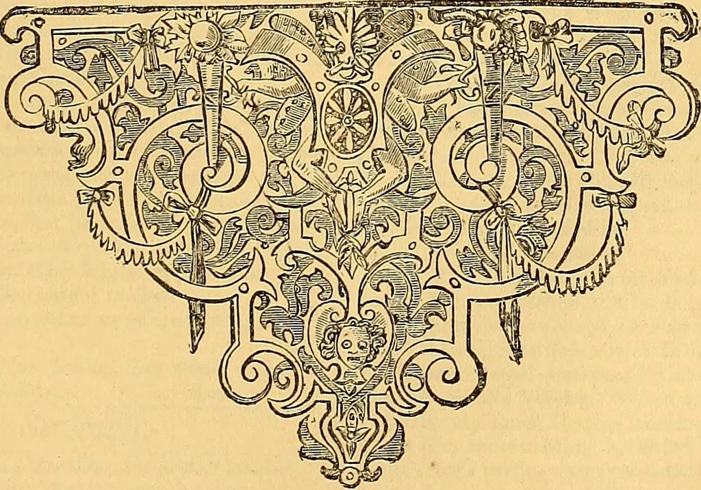 An illustration from Shakespeare as put forth in 1623. A reprint of Mr. William Shakespeares Comedies, Histories, & Tragedies. Published according to the True Original Copies, 1623, leaf 300