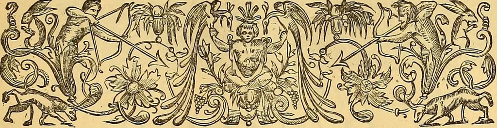 An illustration from Shakespeare as put forth in 1623. A reprint of Mr. William Shakespeares Comedies, Histories, & Tragedies. Published according to the True Original Copies, 1623, leaf 430
