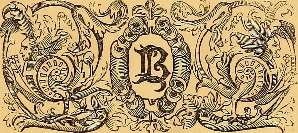An illustration from Shakespeare as put forth in 1623. A reprint of Mr. William Shakespeares Comedies, Histories, & Tragedies. Published according to the True Original Copies, 1623, leaf 6