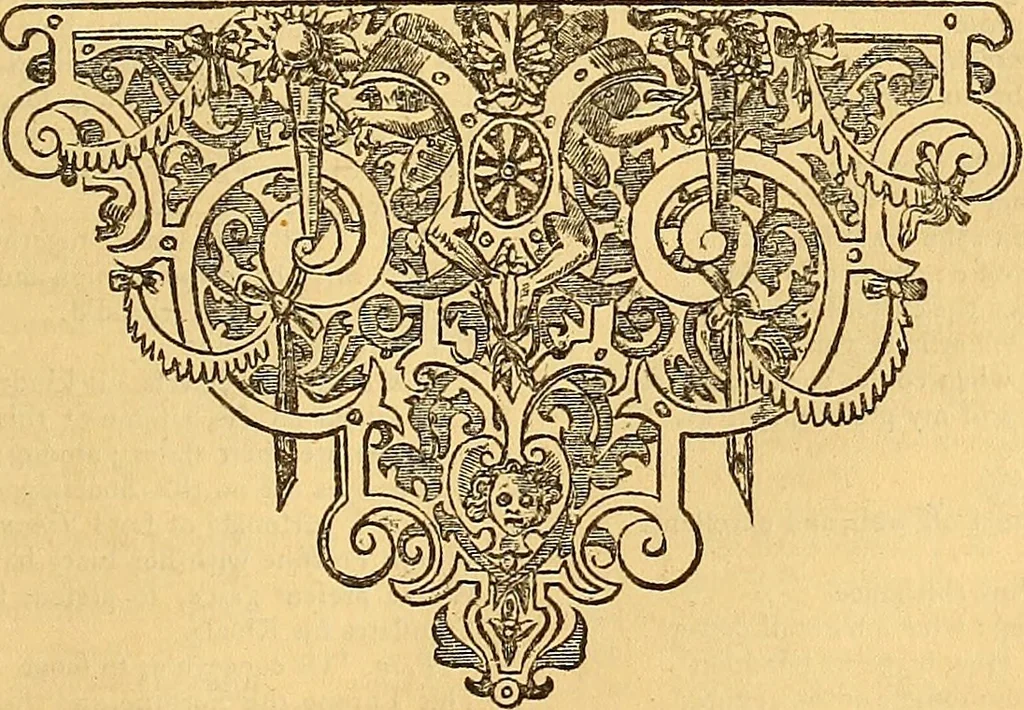 An illustration from Shakespeare as put forth in 1623. A reprint of Mr. William Shakespeares Comedies, Histories, & Tragedies. Published according to the True Original Copies, 1623, leaf 702