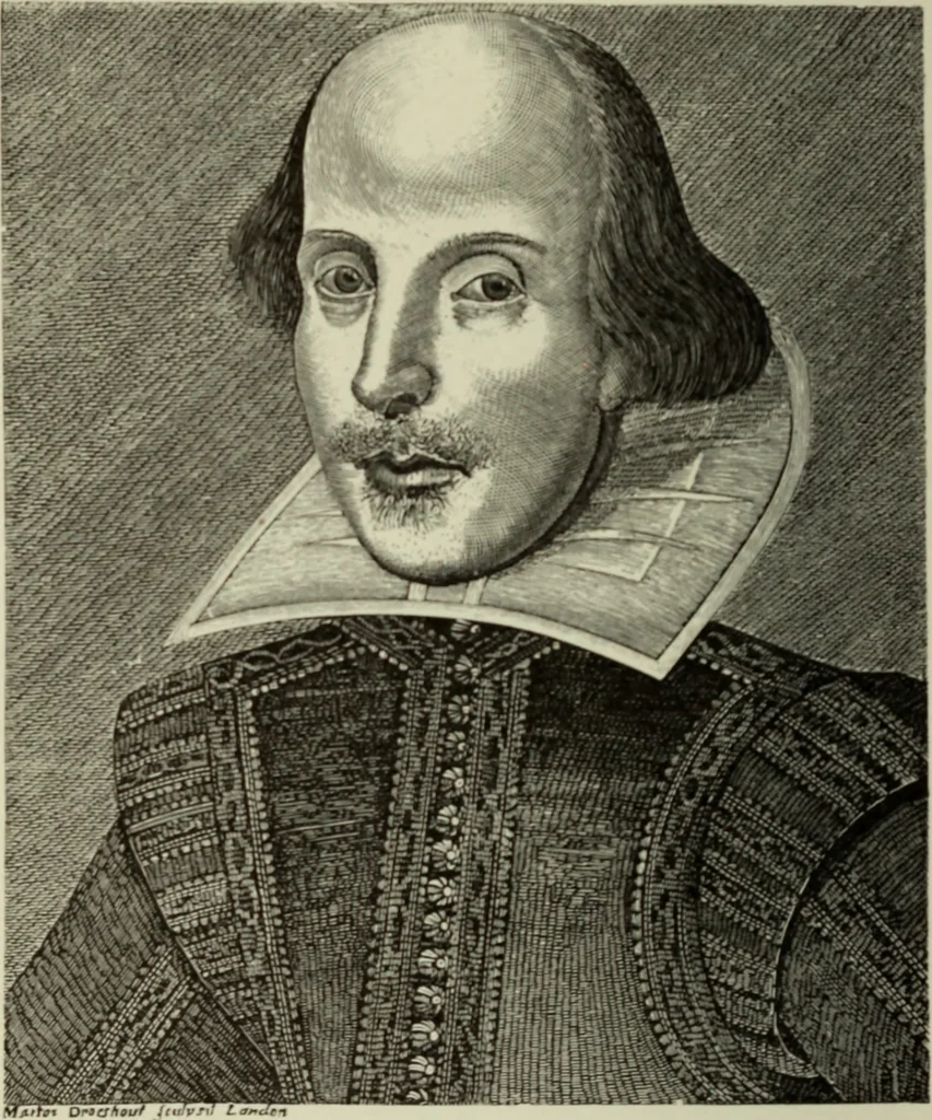 An illustration from Shakspere och hans tid, 1616, leaf 11