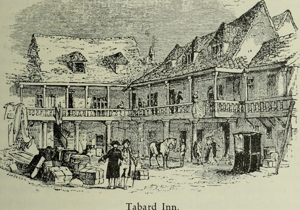 An illustration from Shakspere och hans tid, 1616, leaf 194