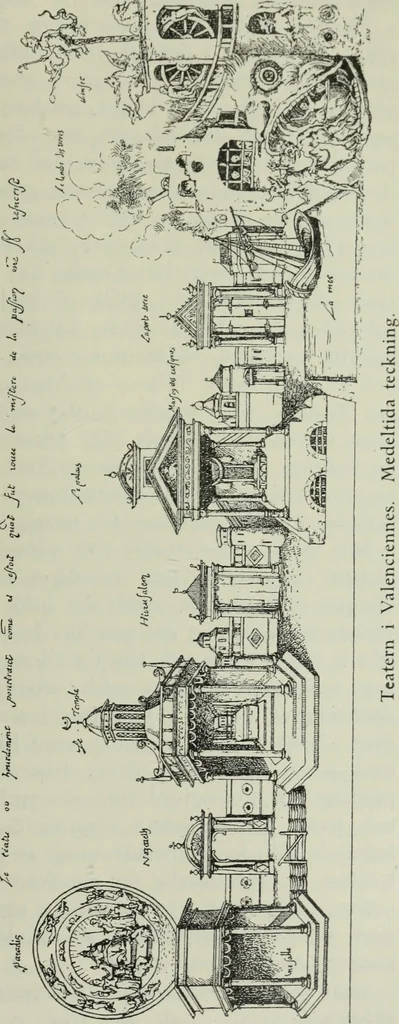 An illustration from Shakspere och hans tid, 1616, leaf 196