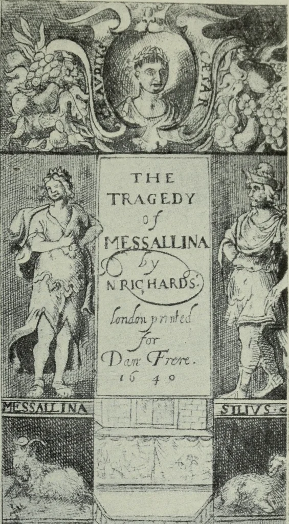 An illustration from Shakspere och hans tid, 1616, leaf 204