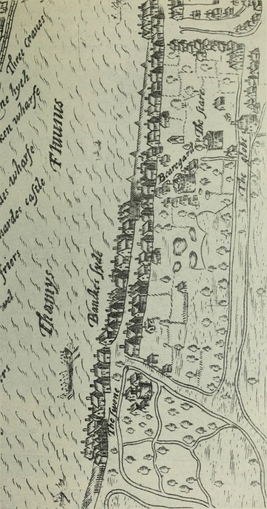 An illustration from Shakspere och hans tid, 1616, leaf 208
