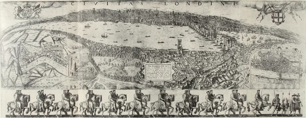 An illustration from Shakspere och hans tid, 1616, leaf 210