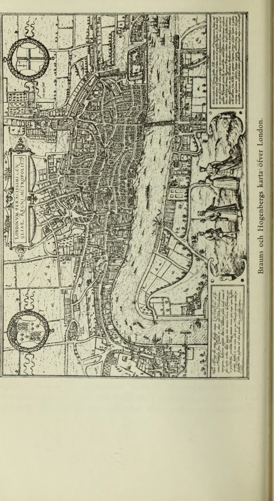 An illustration from Shakspere och hans tid, 1616, leaf 29