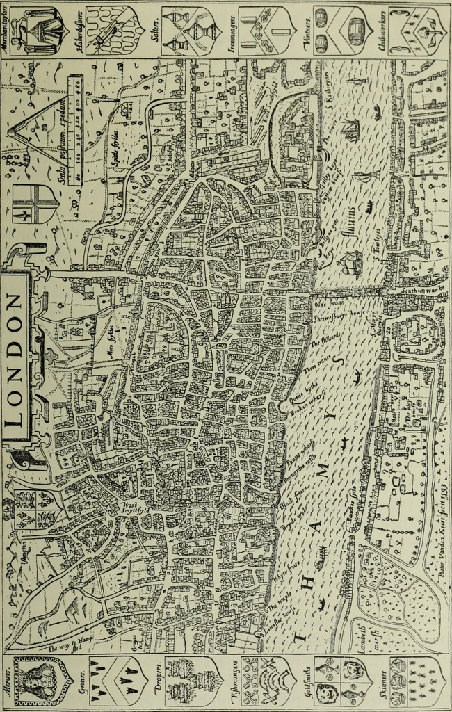 An illustration from Shakspere och hans tid, 1616, leaf 30