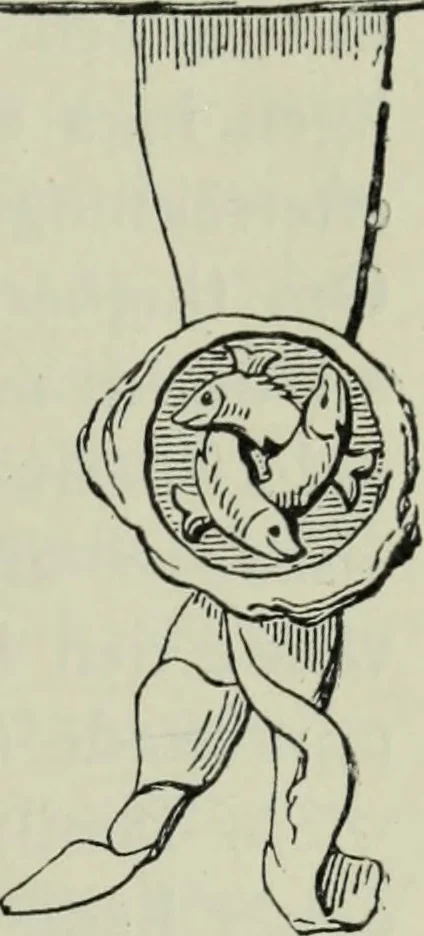 An illustration from Shakspere och hans tid, 1616, leaf 328