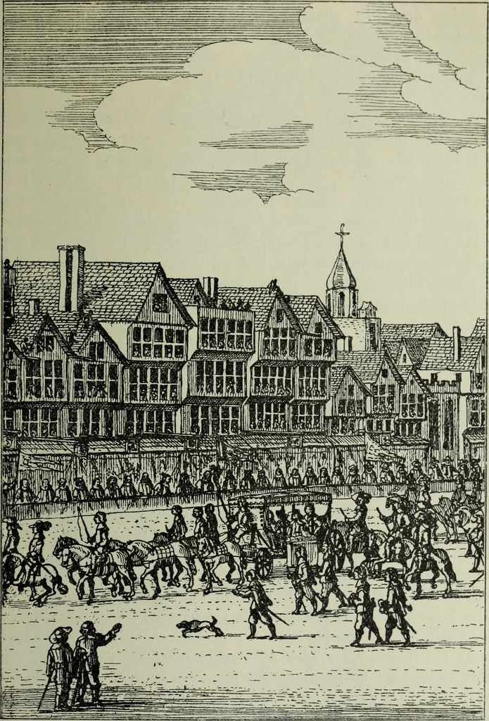 An illustration from Shakspere och hans tid, 1616, leaf 36