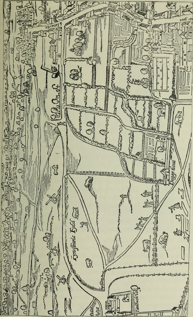An illustration from Shakspere och hans tid, 1616, leaf 42