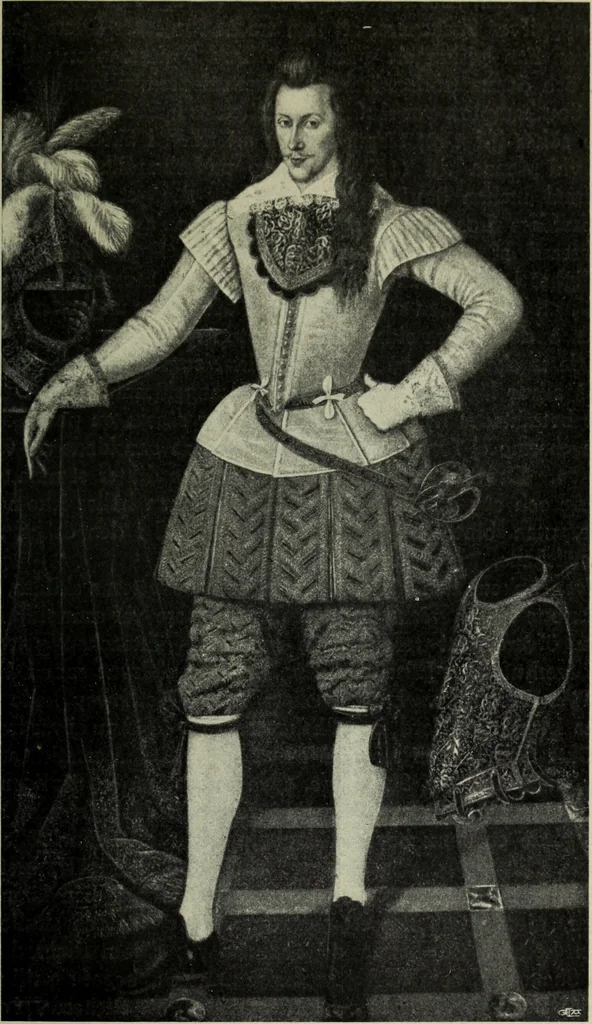 An illustration from Shakspere och hans tid, 1616, leaf 426