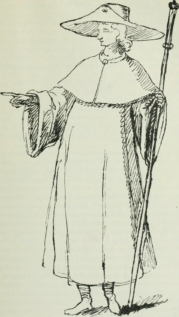 An illustration from Shakspere och hans tid, 1616, leaf 104