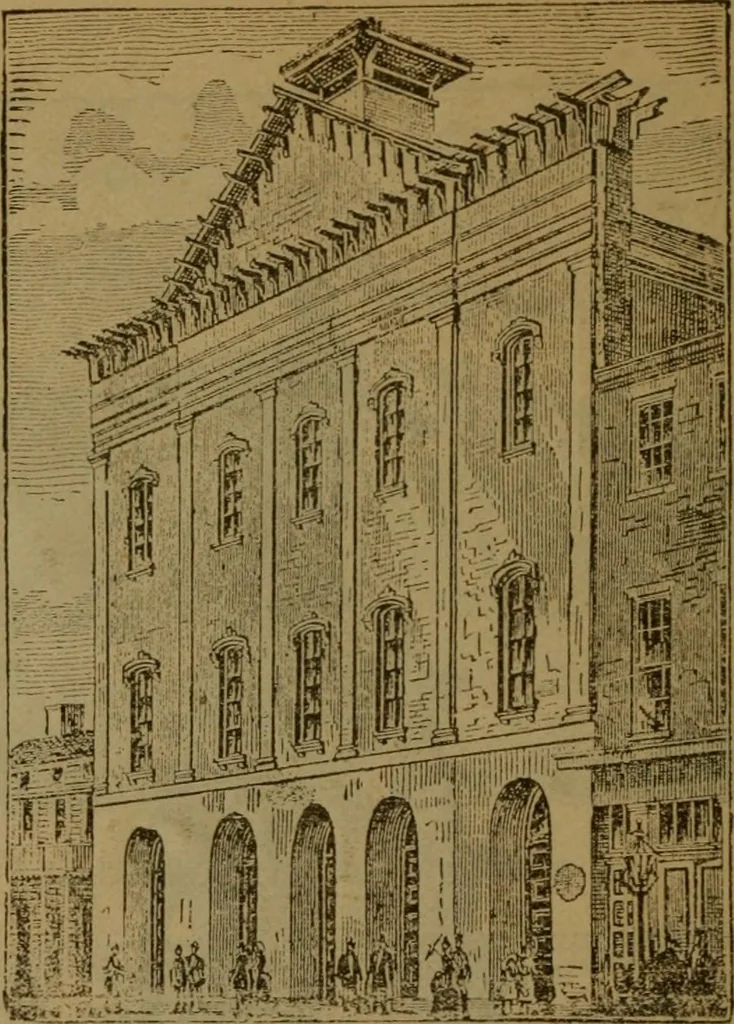 An illustration from Shanahan's guide to Washington and its environs, together with concise historical sketches of many things and places of interest to the visitor to the nation's capital, 1894, leaf 155