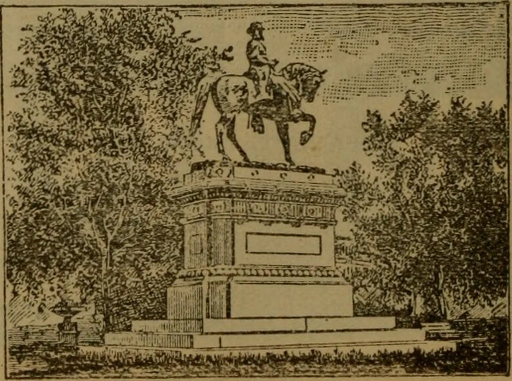 An illustration from Shanahan's guide to Washington and its environs, together with concise historical sketches of many things and places of interest to the visitor to the nation's capital, 1894, leaf 155