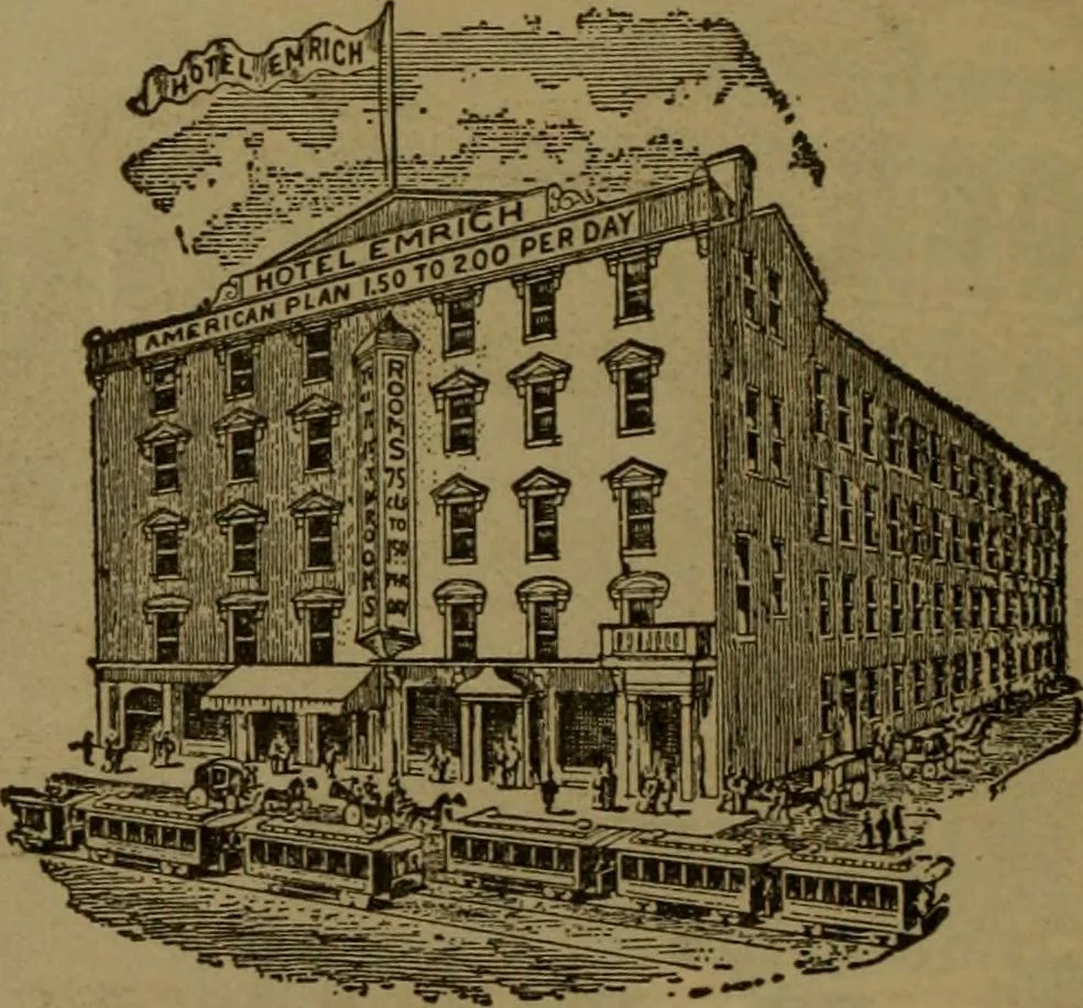 An illustration from Shanahan's guide to Washington and its environs, together with concise historical sketches of many things and places of interest to the visitor to the nation's capital, 1894, leaf 165