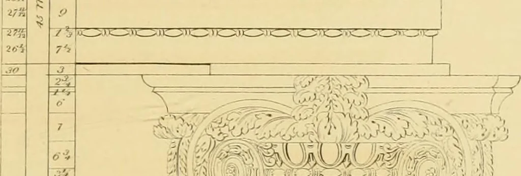 An illustration from Shaw's Civil architecture; being a complete theoretical and practical system of building, containing the fundamental principles of the art, 1852, leaf 168