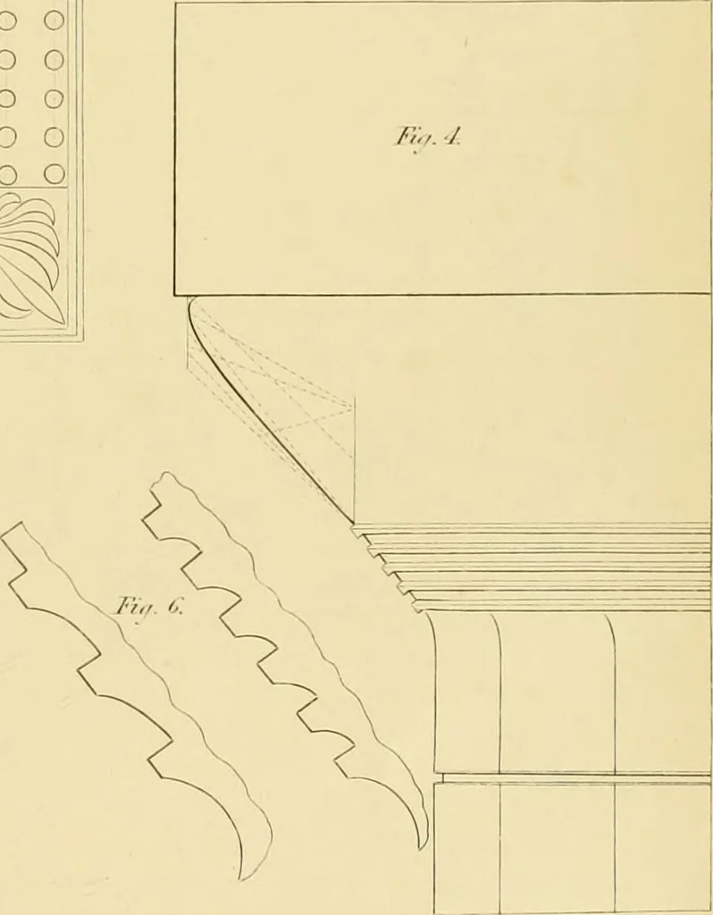 An illustration from Shaw's Civil architecture; being a complete theoretical and practical system of building, containing the fundamental principles of the art, 1852, leaf 190